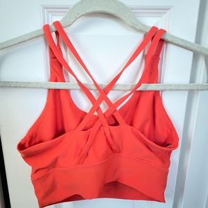 Crisscross sports bra crop top